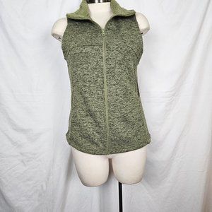 Vest-Faded Glory Women's Olive Green Size S
